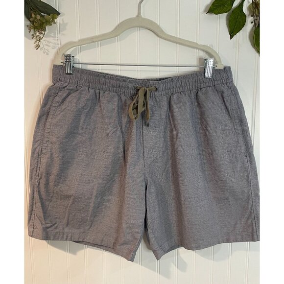 Rodd & Gunn Mens Grey Elastic Waist Shorts With Drawstring & Pockets XL - Picture 1 of 13